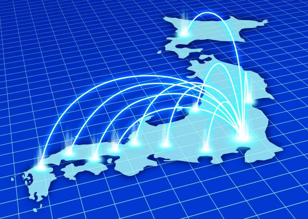 日本全国から問い合わせ